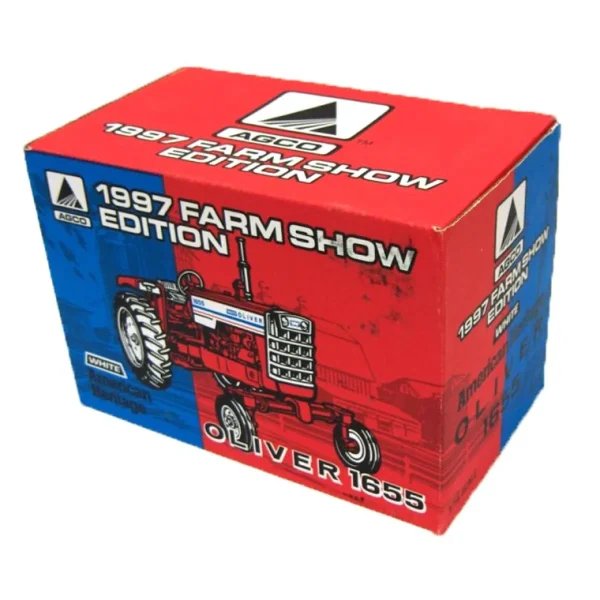 Manufacturer_ERTL Tractors<1/16 Oliver 1655 Wide Front with Fenders, 1997 Farm Show Edition