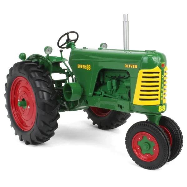 Manufacturer_SpecCast Tractors<1/16 Oliver Super 88 Gas Narrow Front with Red Rims