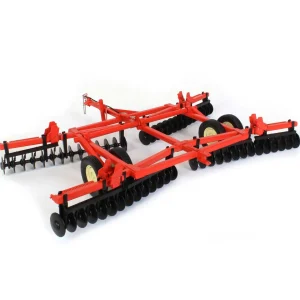 Manufacturer_SpecCast Implements<1/16 Orange Folding Die-cast Wing Disc Harrow