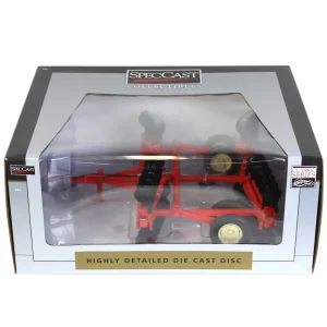 Manufacturer_SpecCast Implements<1/16 Orange Folding Die-cast Wing Disc Harrow