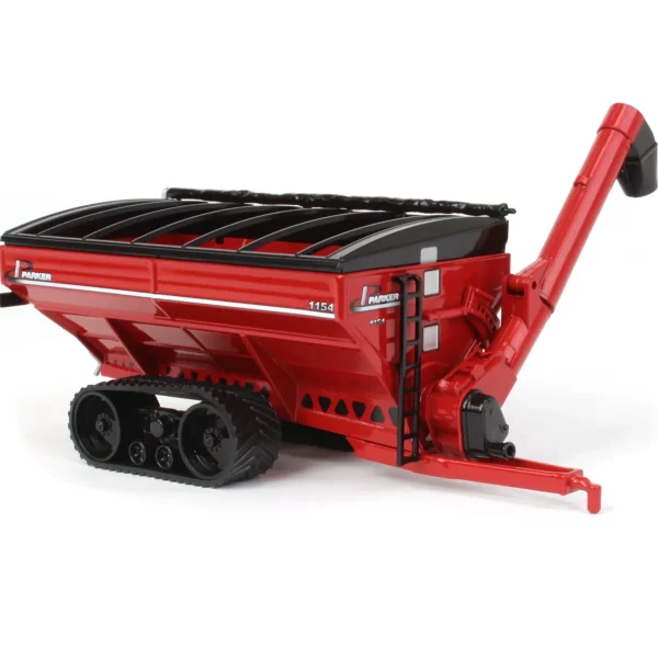 Manufacturer_SpecCast Implements<1/64 Parker 1154 Grain Cart with Tracks, Red