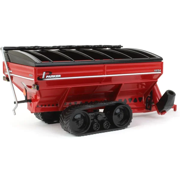 Manufacturer_SpecCast Implements<1/64 Parker 1154 Grain Cart with Tracks, Red
