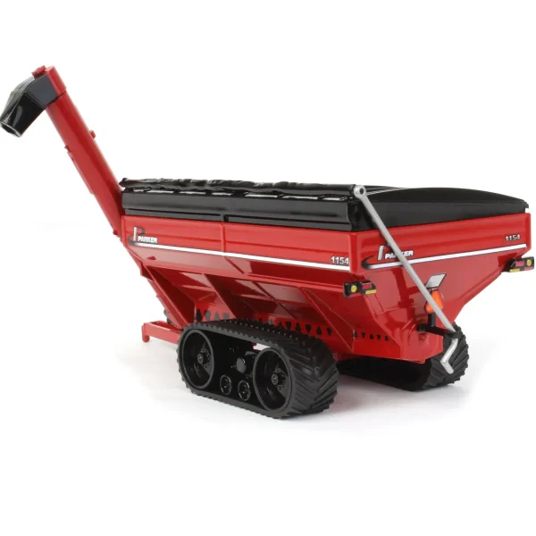 Manufacturer_SpecCast Implements<1/64 Parker 1154 Grain Cart with Tracks, Red