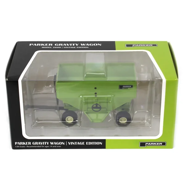 Manufacturer_SpecCast Implements<1/64 Parker 2600 Gravity Wagon, Green