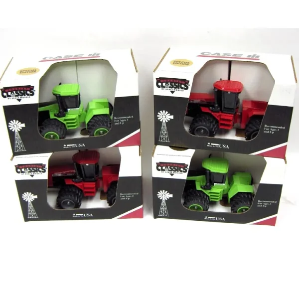 Manufacturer_Scale Models Tractors<1/32 4 Piece Steiger Tractor Set, Case IH Country Classics by Scale Models