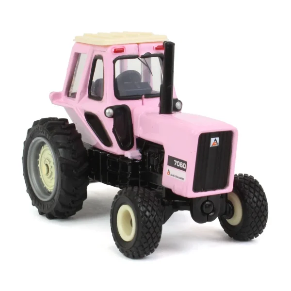Manufacturer_ERTL Tractors<1/64 Pink Allis Chalmers 7060 with Diamond Tread Tires