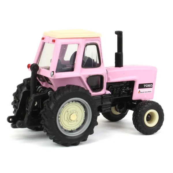 Manufacturer_ERTL Tractors<1/64 Pink Allis Chalmers 7060 with Diamond Tread Tires