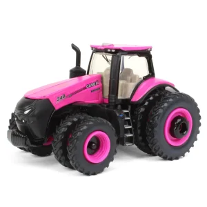 Manufacturer_ERTL Tractors<1/64 Pink Case IH AFS Connect Magnum 340 w/ Front & Rear Duals