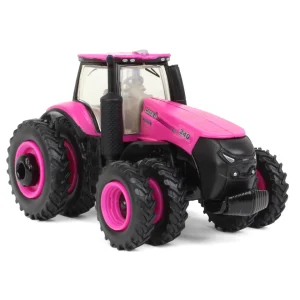 Manufacturer_ERTL Tractors<1/64 Pink Case IH AFS Connect Magnum 340 w/ Front & Rear Duals
