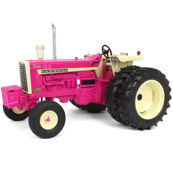 Manufacturer_ERTL Tractors<Pink Limited Edition ~ 1/16 IH Farmall 1206 w/ Rear Duals, ERTL Prestige Collection, 2nd in OBT Exclusive Series