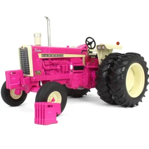 Manufacturer_ERTL Tractors<Pink Limited Edition ~ 1/16 IH Farmall 1206 w/ Rear Duals, ERTL Prestige Collection, 2nd in OBT Exclusive Series