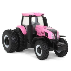 Manufacturer_ERTL Tractors<1/64 Pink New Holland Genesis T8.380 Tractor with Rear Duals