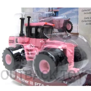 Manufacturer_ERTL Tractors<1/64 Pink Steiger Panther Series III with Duals by ERTL
