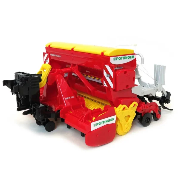 Manufacturer_Bruder Toys Implements<1/16 Pottinger Vitasem 302 ADD Harrow-Mounted Seed Drill by Bruder