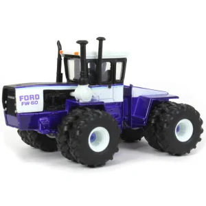 Manufacturer_ERTL Tractors<1/64 Purple Ford FW-60 4WD Tractor with Front & Rear Duals