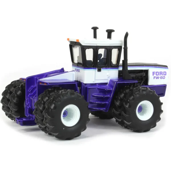 Manufacturer_ERTL Tractors<1/64 Purple Ford FW-60 4WD Tractor with Front & Rear Duals