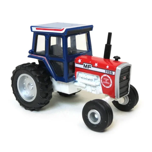 Manufacturer_ERTL Tractors | Lowboys & Flatbeds<1/64 "Spirit of 76" Edition Semi with Massey Ferguson 1155 Tractor