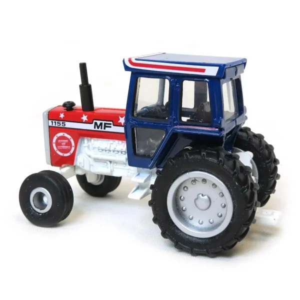 Manufacturer_ERTL Tractors | Lowboys & Flatbeds<1/64 "Spirit of 76" Edition Semi with Massey Ferguson 1155 Tractor