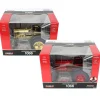 Outback Toys Tractors<Red & Gold Chrome Set ~ 1/16 IH 1066 Black Stripe with Rear Duals, ERTL Prestige Collection
