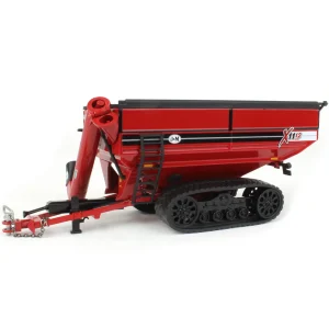 Manufacturer_SpecCast Implements<1/64 Red J&M 1112 X-Tended Reach Grain Cart with Tracks