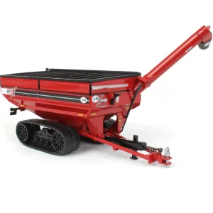 Manufacturer_SpecCast Implements<1/64 Red J&M 1112 X-Tended Reach Grain Cart with Tracks