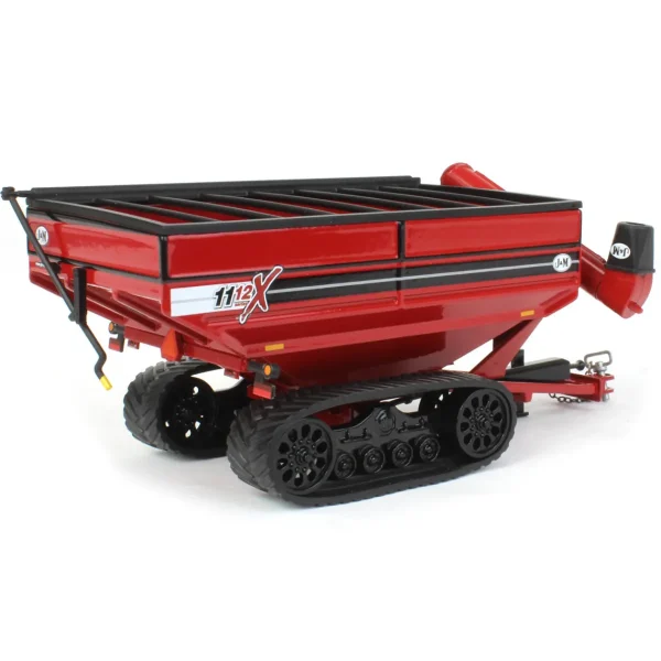 Manufacturer_SpecCast Implements<1/64 Red J&M 1112 X-Tended Reach Grain Cart with Tracks