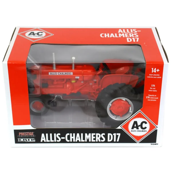 Manufacturer_ERTL Tractors<1/16 1960s Allis Chalmers D17 Narrow Front, ERTL Prestige Collection