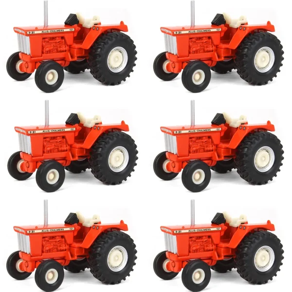 Manufacturer_ERTL Tractors<Sealed Case of 6 ~ 1/64 Allis Chalmers D-21 Wide Front, Collector Club Limited Edition