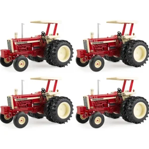 Manufacturer_ERTL Tractors<Sealed Case of 4 ~ 1/32 Farmall 1206 w/ ROPS, Rear Duals & 3-point Hitch, 2023 Farm Show