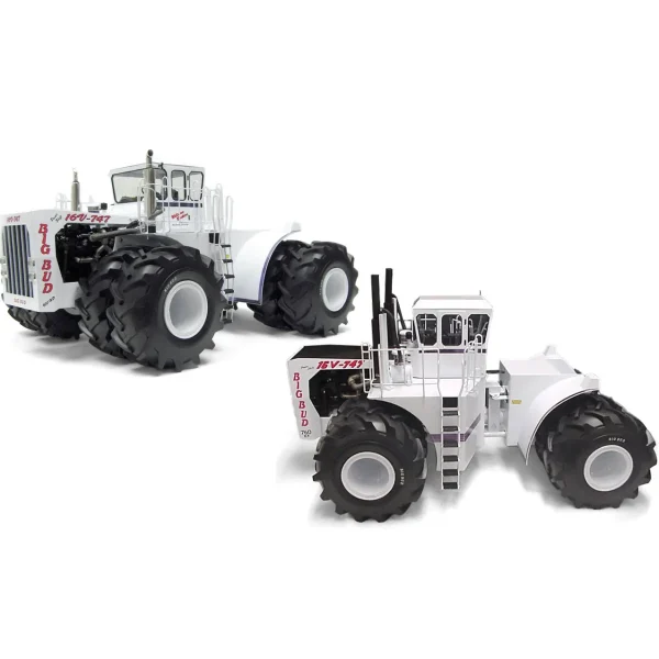 Manufacturer_SpecCast Tractors<Set of 2 ~ 1/16 Big Bud 760 H.P. & 900 H.P. Tractors, Toy Farmer Editions