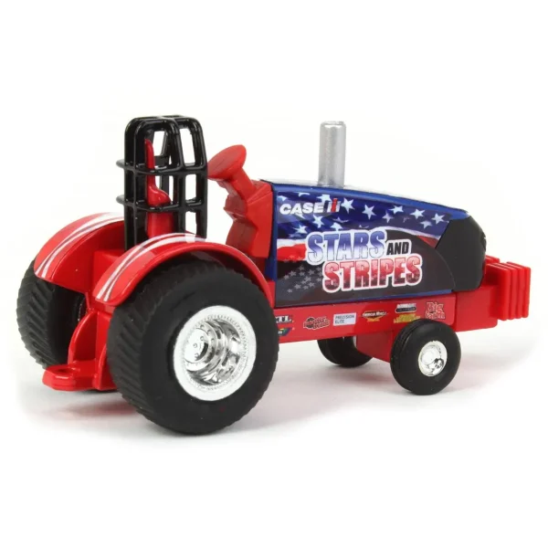 Manufacturer_ERTL Tractors | Pulling Tractors<Set of 2 ~ 1/64 Case IH "Stars & Stripes" & "Full Pull" Magnum Pulling Tractors