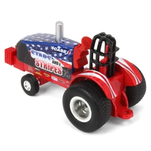 Manufacturer_ERTL Tractors | Pulling Tractors<Set of 2 ~ 1/64 Case IH "Stars & Stripes" & "Full Pull" Magnum Pulling Tractors