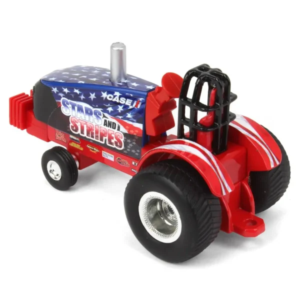 Manufacturer_ERTL Tractors | Pulling Tractors<Set of 2 ~ 1/64 Case IH "Stars & Stripes" & "Full Pull" Magnum Pulling Tractors