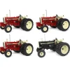 Manufacturer_ERTL Tractors<Set of 4 ~ 1/16 IH Farmall 1206 with Rear Duals, ERTL Prestige Collection, 2nd in OBT Exclusive Series