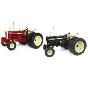 Manufacturer_ERTL Tractors<Set of 2 ~ 1/16 IH Farmall 1206 with Rear Duals, ERTL Prestige Collection, 2nd in OBT Exclusive Series