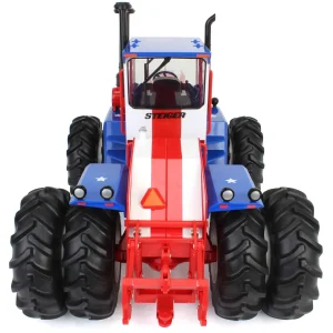 Manufacturer_ERTL Tractors<Set of 4 ~ 1/16 Steiger PTA 325 "Spirit of '76" Stars & Stripes 4WD Tractor, ERTL Prestige Collection