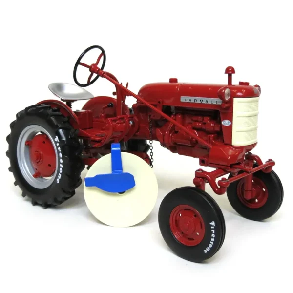 Manufacturer_SpecCast Implements | Tractors<Set of (2) 1/16 IH McCormick Farmall Cubs with Firestone Tires