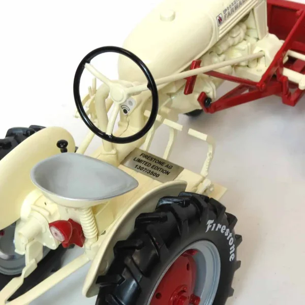 Manufacturer_SpecCast Implements | Tractors<Set of (2) 1/16 IH McCormick Farmall Cubs with Firestone Tires
