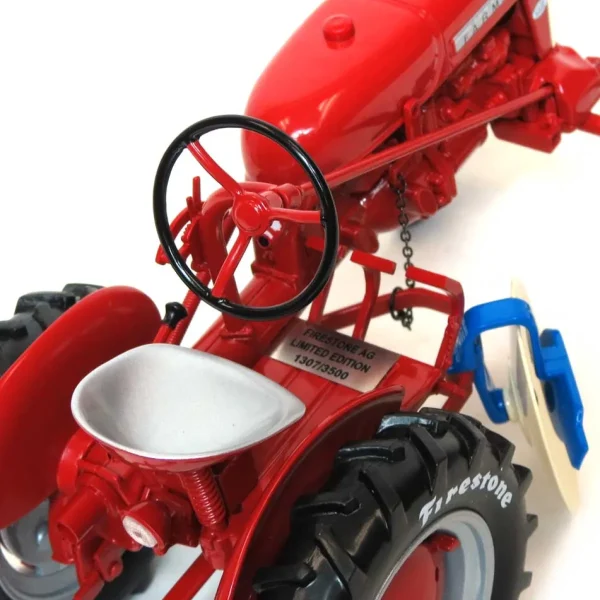 Manufacturer_SpecCast Implements | Tractors<Set of (2) 1/16 IH McCormick Farmall Cubs with Firestone Tires