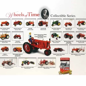 Manufacturer_SpecCast Implements | Tractors<Set of (2) 1/16 IH McCormick Farmall Cubs with Firestone Tires