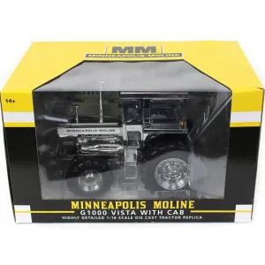 Manufacturer_SpecCast Tractors<Set of 4 Chrome Units ~ 1/16 High Detail Minneapolis Moline G1000 Vista with Cab