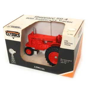 Manufacturer_Scale Models Tractors<1/16 Sheppard SD-4 Diesel Narrow Front Tractor, 60th Anniversary Edition