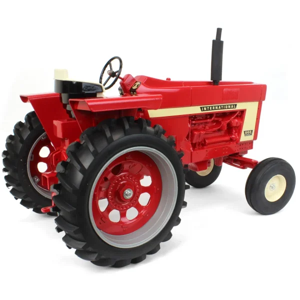 Manufacturer_Scale Models Tractors<Signed Version ~ 1/8 International Harvester 966 Wide Front with Beige Front Wheels