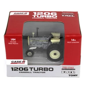 Manufacturer_ERTL Tractors<Silver Chase Unit ~ 1/64 IH Farmall 1206 Turbo Tractor with Rear Duals, ERTL Prestige Collection