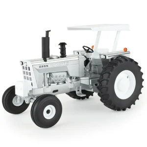Manufacturer_ERTL Tractors<Silver Chase Unit ~ 1/16 White 2255 2WD with ROPS & Canopy, ERTL Prestige Collection