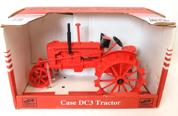 Manufacturer_SpecCast Tractors<1/16 Special Edition Case DC3 with Steel Wheels