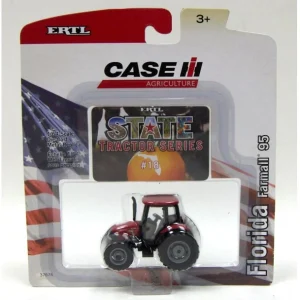 Manufacturer_ERTL Tractors<1/64 State Tractor Series #18 Florida Case IH Farmall 95