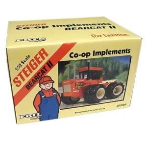 Manufacturer_ERTL Tractors<1/32 Steiger Bearcat II, Canadian Co-op Implements Orange, #7 in Series