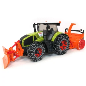 Outback Toys Tractors<1/16th Claas Axion 950 Tractor w/ Snow Blower, Tire Chains & Snow Plow