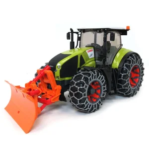 Outback Toys Tractors<1/16th Claas Axion 950 Tractor w/ Snow Blower, Tire Chains & Snow Plow